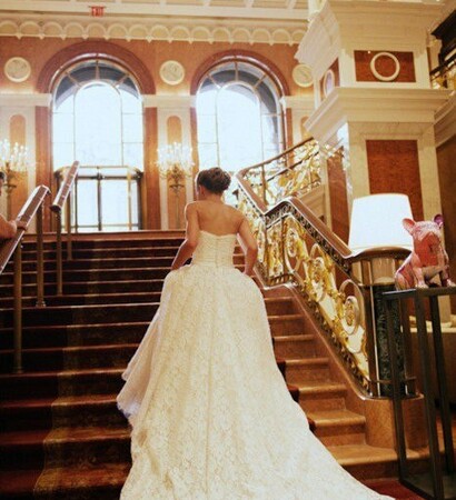 dress, wedding dess and white