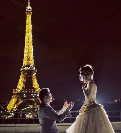 beautiful, couple and dress