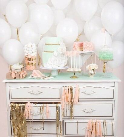 cake, pary and bride