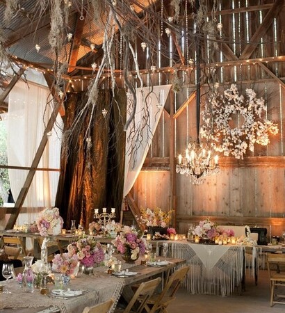 Laterns, wedding day and candles