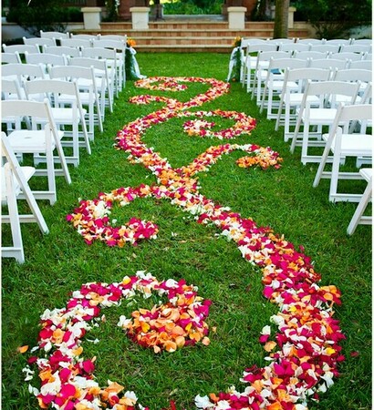 wedding altar bride
