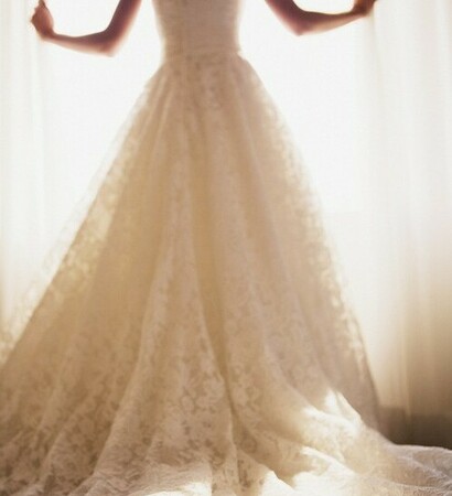 long train, fashion and wedding dresses
