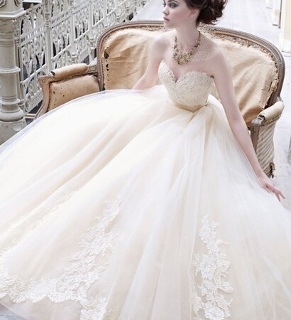 dress, embellished and white