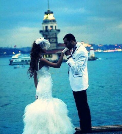 couple, dress and sweet