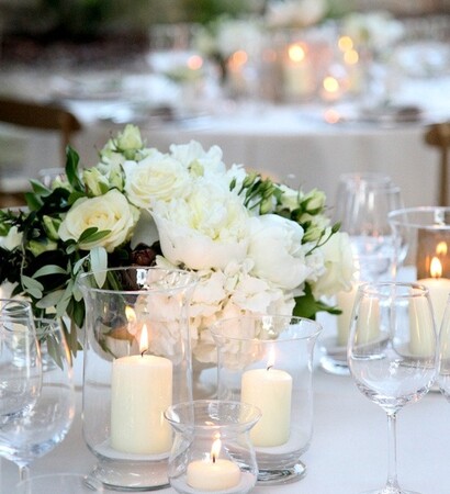 outdoors, candles and decor