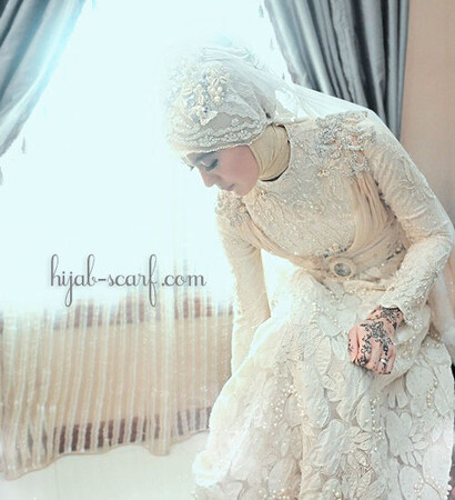 love, hijab and bride