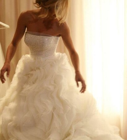 amazing, dress and wedding gown