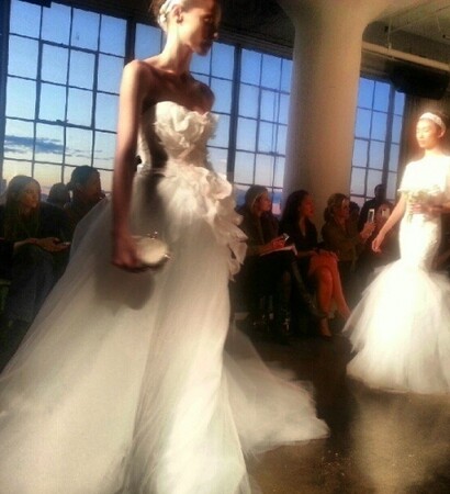 dress, runway and model