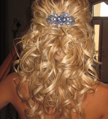 sparkly, diamond and curly