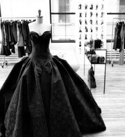 tumblr girl, black dress and beautiful