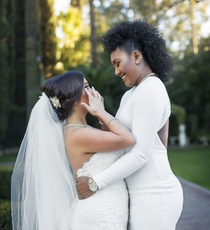 interacial, lesbian and marriage