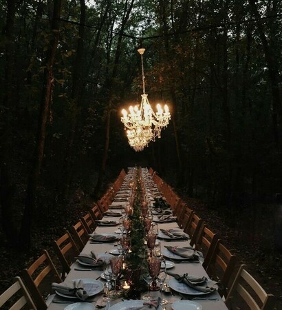 woods, wedding goals and life goals