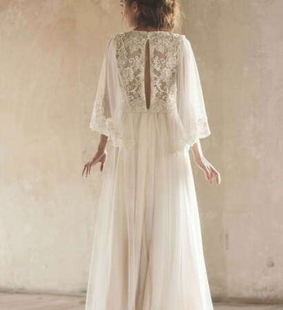 long dress, wedding dress and vintage