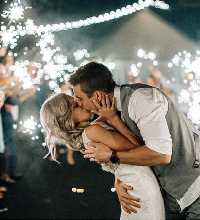 celebrate, kiss and dance