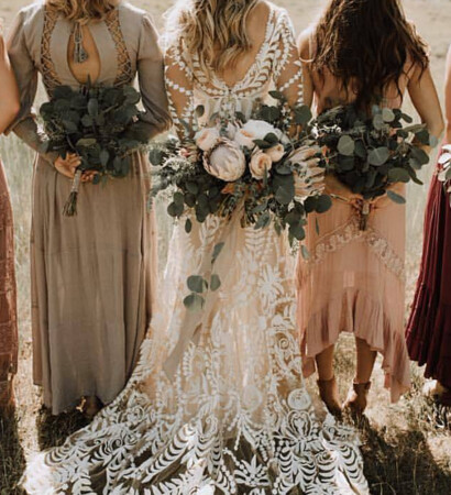 flowers, love and bridemaids