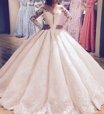 sparkle, white and big