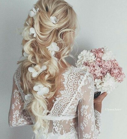 special, flowers and girl