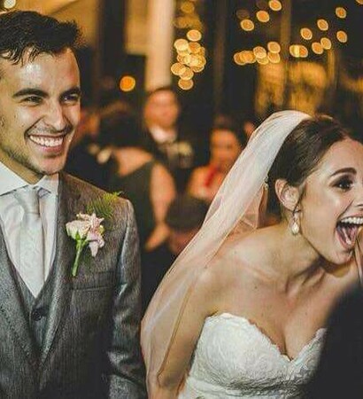white, groom and bride