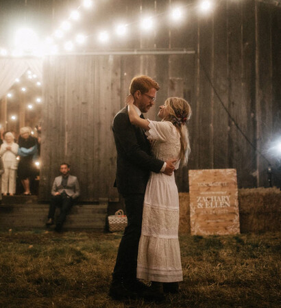 dress, barn and love