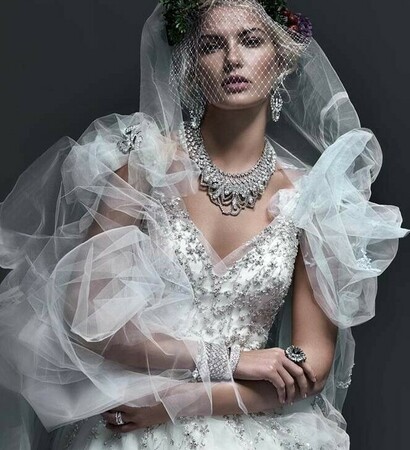 gowns, princess and lace