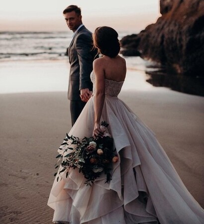 flowers, dress and love