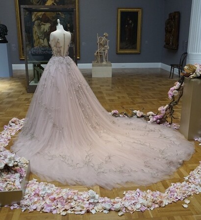 pink, dress and Prom