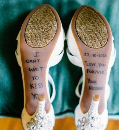 love, groom and wedding shoes
