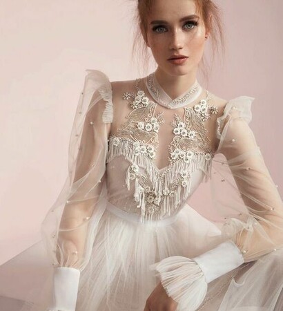 dress, lace and pretty