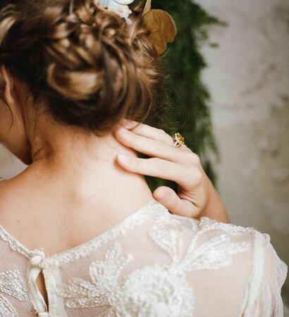 embroidery, bridal and ring
