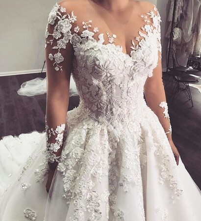 photography, wedding dress and bride