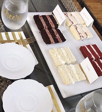 cake, wedding cake and cake tasting
