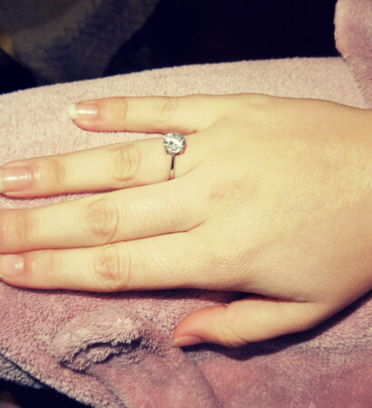 engagement, bling and bride