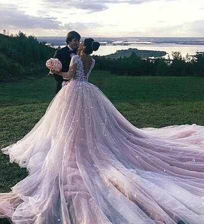 pretty, weddingdress and clothes