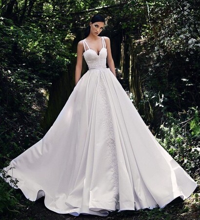 Couture, gown and fashion