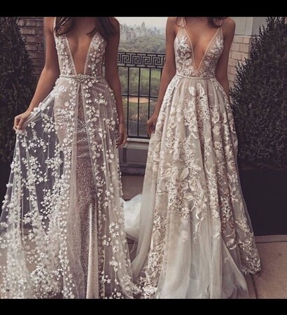 clothes, lace and dress