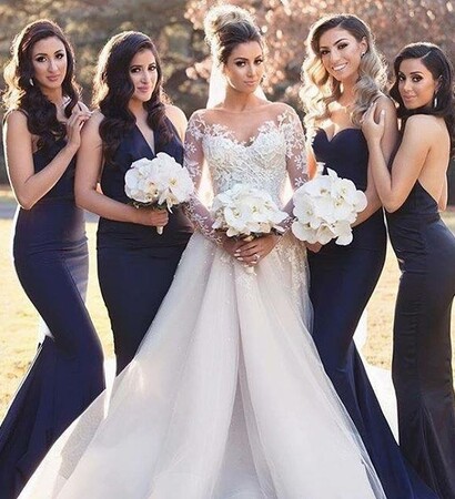beautiful, bridesmaids and ceremony