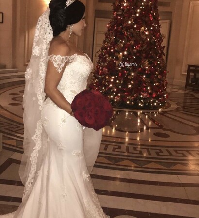 wedding dress, robe de marié and beauty