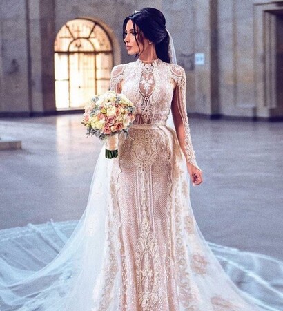 beautiful, married and dress