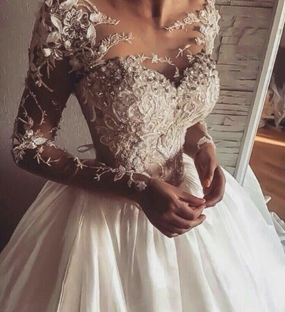tule, girl and white