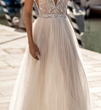 pretty, fashion and wedding dresses