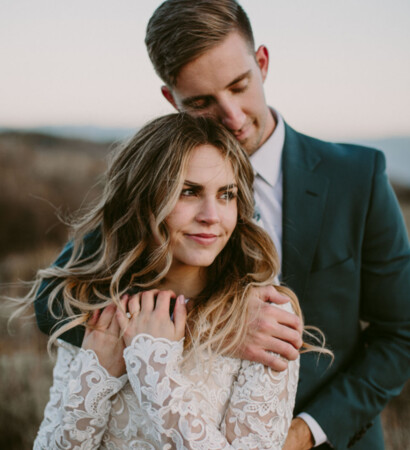 bride, couple and groom