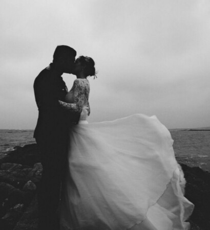 black and white, beautiful and love