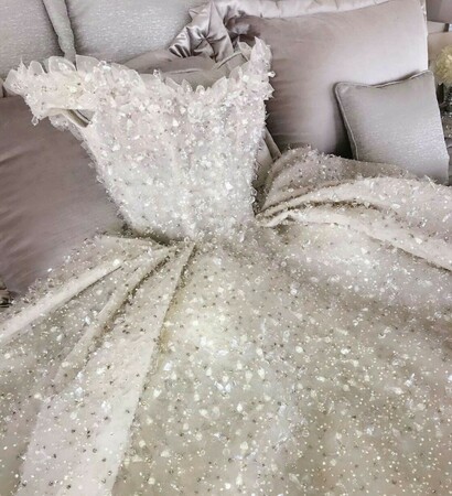 glam, amazing dress and fashion
