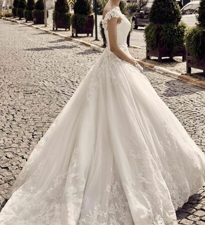 bride, bride dress and lace