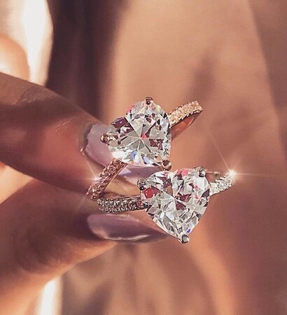love, heart and nails
