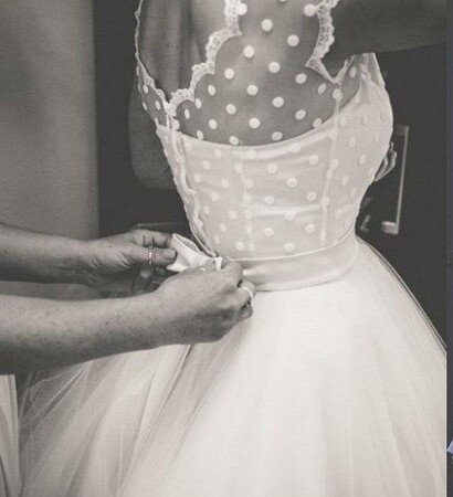 girl, bride and fashion