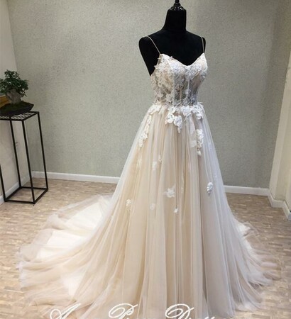 fashion, bride and white dress