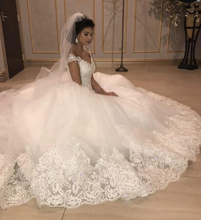 girl, mariage and dress