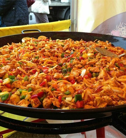 paella corporate catering, paella party and paella catering company