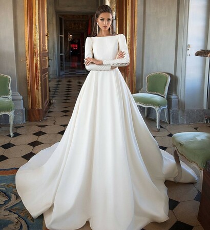 fashion, dress and white dress